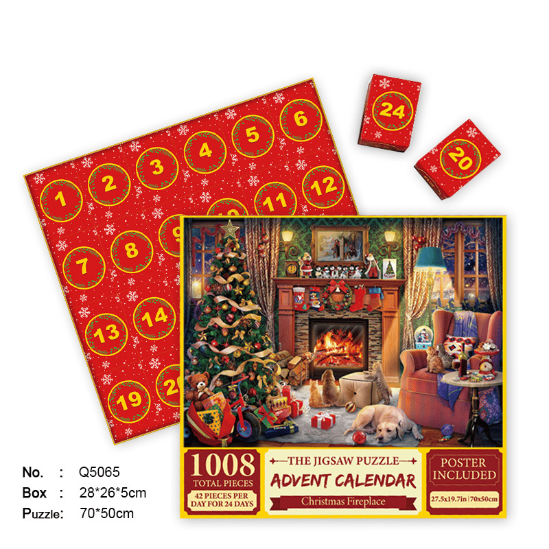 🔥This week's hot sale🔥 Christmas Advent Calendar Puzzle