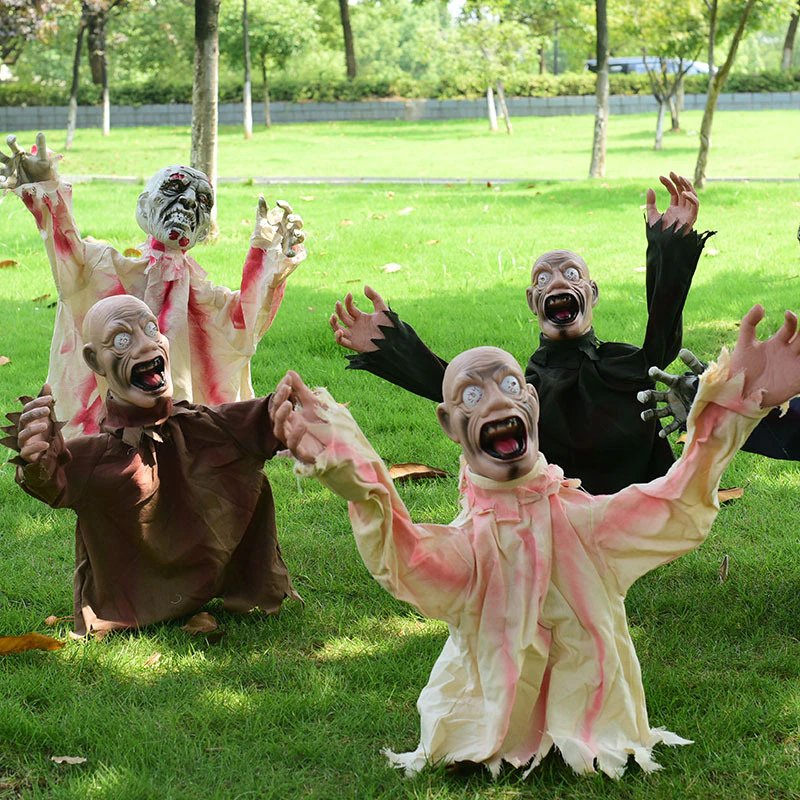 🔥This week's hot sale🔥Halloween swinging ghost voice control decoration
