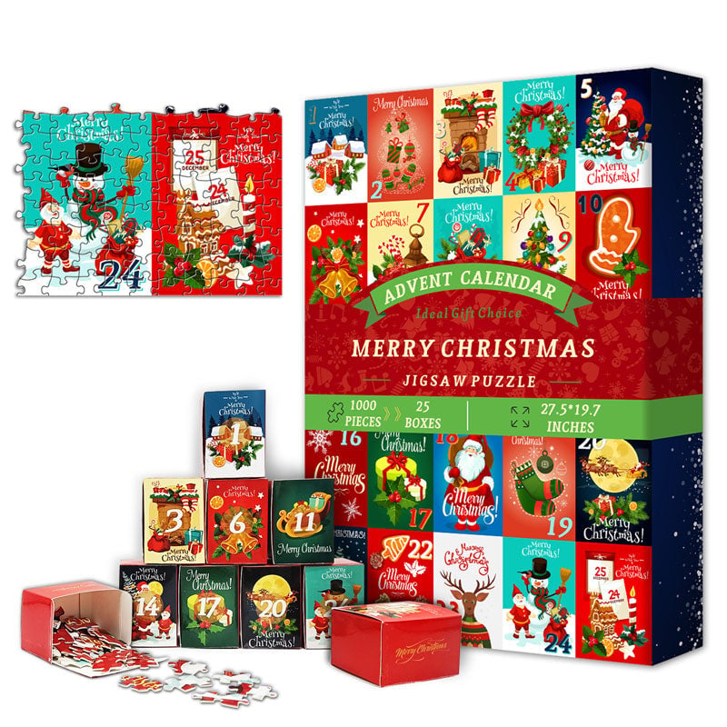 🔥This week's hot sale🔥 Christmas Advent Calendar Puzzle