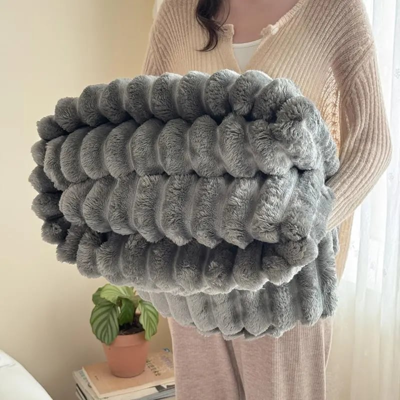 🔥This week's hot sale🔥popular thick rabbit hair nap blankets