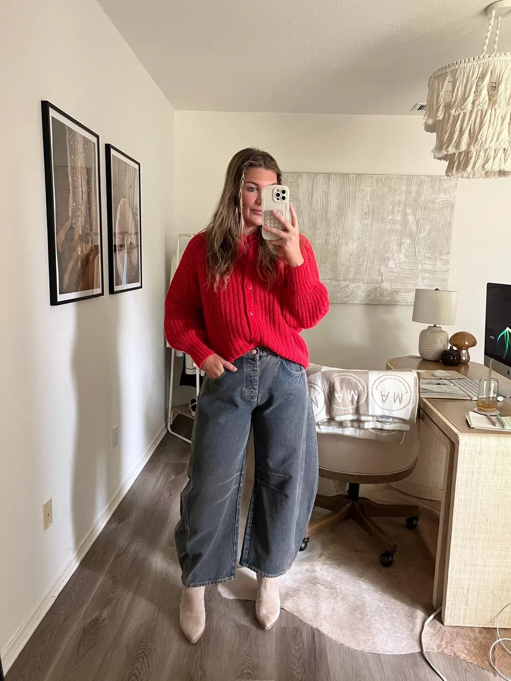 🔥This week's hot sale🔥 casual and trendy mid rise tube jeans