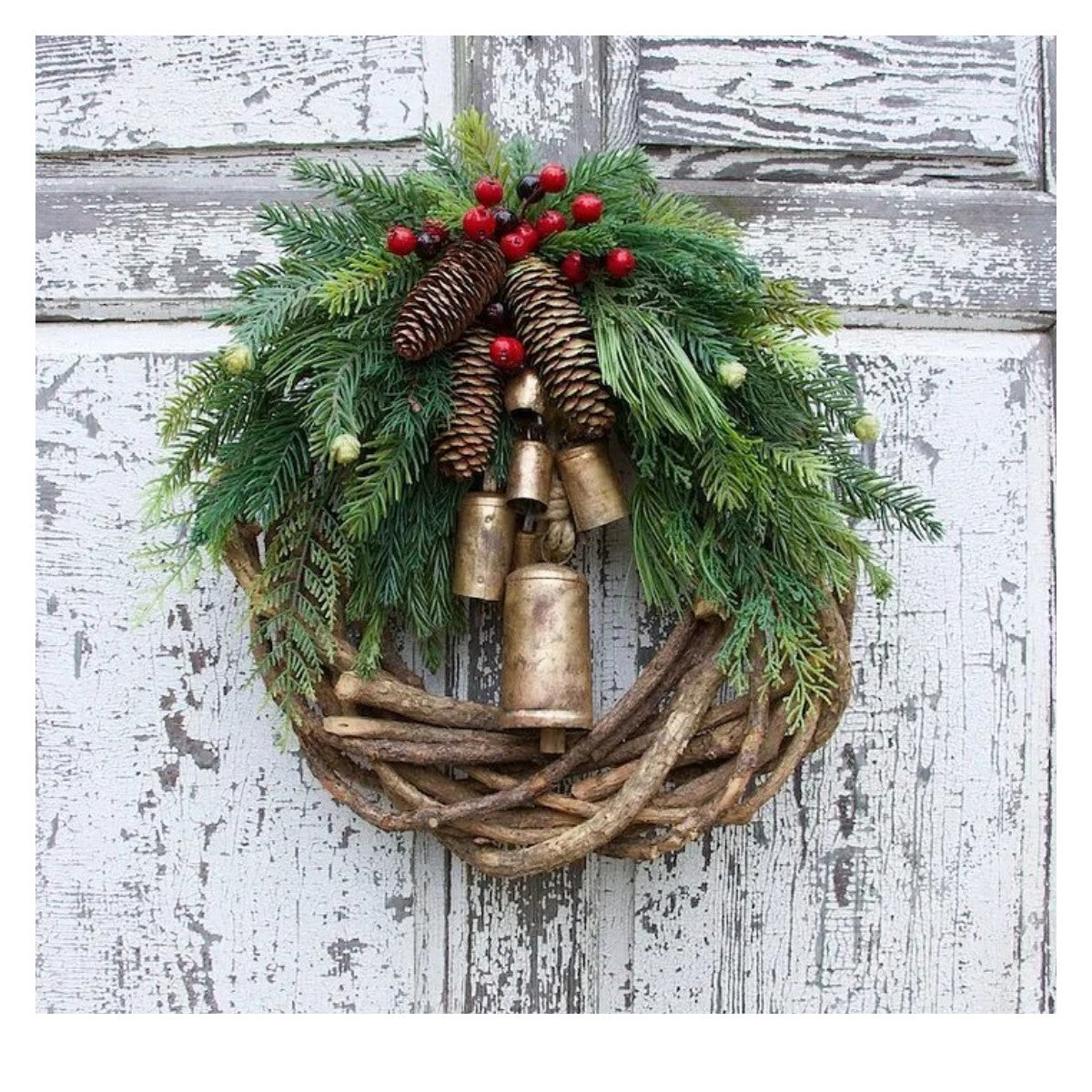 🔥This week's hot sale🔥Farmhouse Christmas Wreath