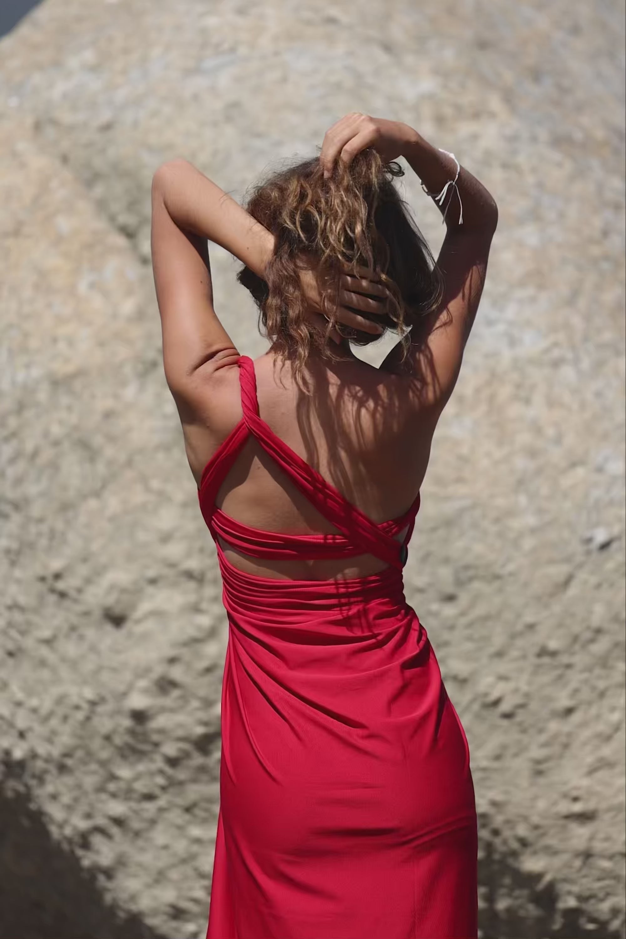 🔥This week's hot sale🔥ivy infinity dress sand set