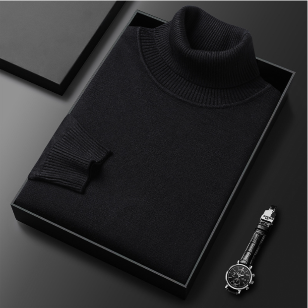 🔥This week's hot sale🔥 Men's Solid Color Premium Cashmere Sweater