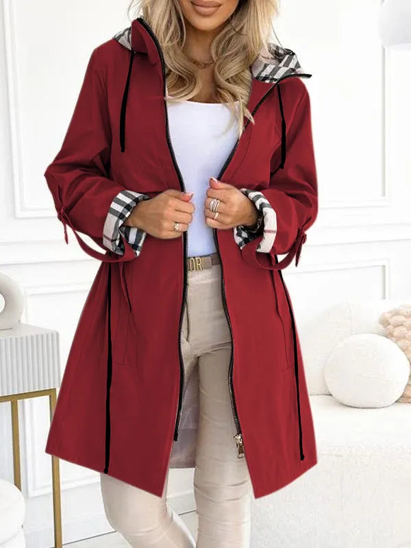 🔥This week's hot sale🔥 Women's Casual Zip-Up Hooded Windproof Jacket