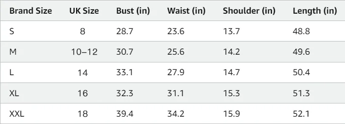 Women Casual Loose Fit Split Hem Wrinkle-Free Long Maxi Dress