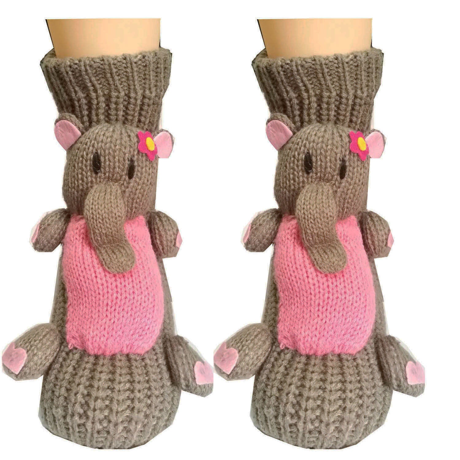 🔥This week's hot sale🔥3D cartoon animal winter warm home knitted sweater socks