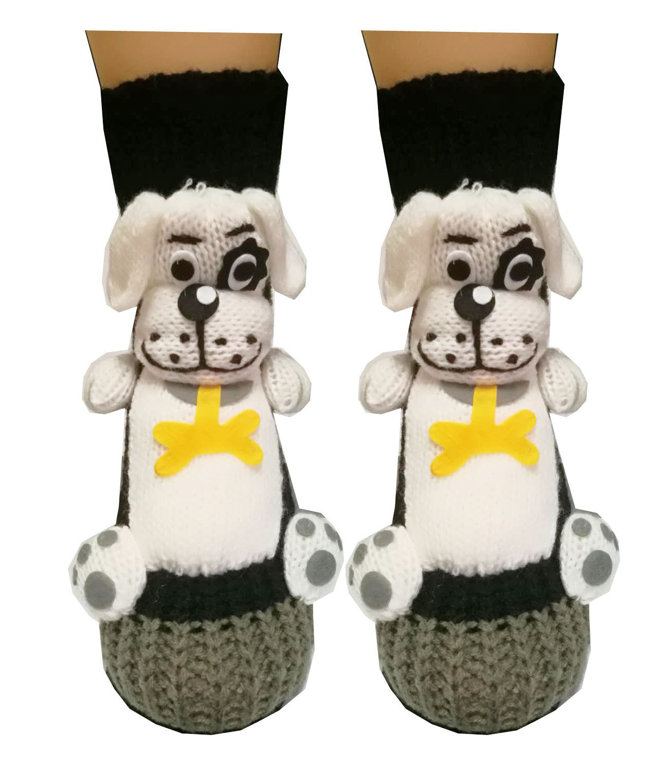 🔥This week's hot sale🔥3D cartoon animal winter warm home knitted sweater socks