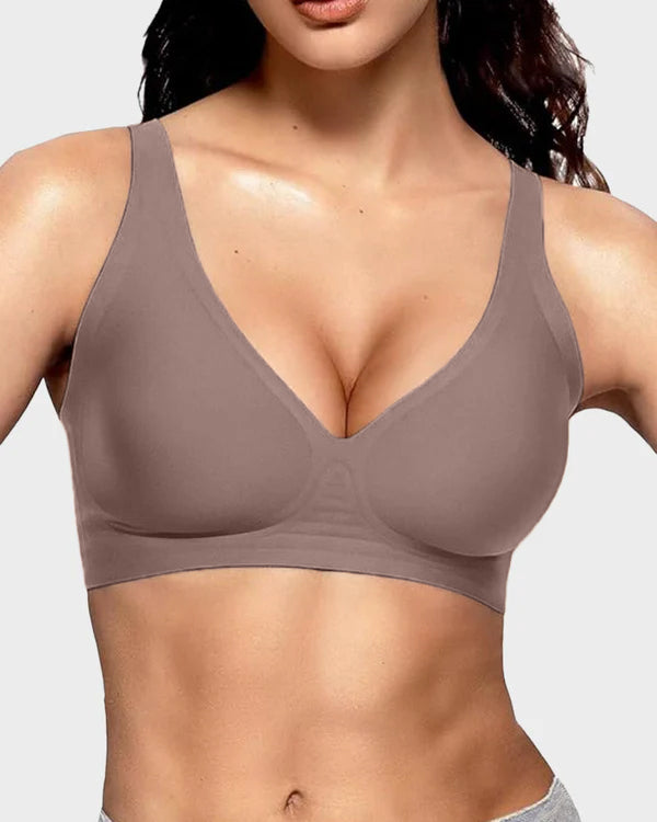 🔥This week's hot sale🔥Seamless Deep V Push-Up Wireless Bra