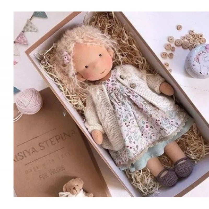 🎁🎁Handmade Waldorf Doll👧The Best Gift for Kids | Buy 2 Free Shipping