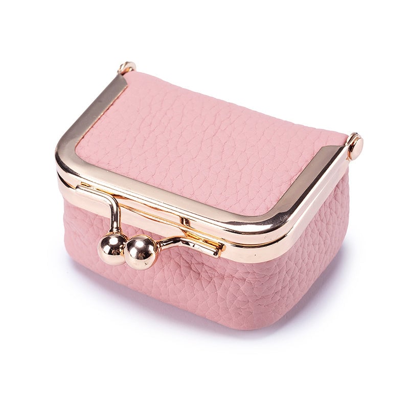 ✨Genuine Leather Mini Jewelry Box Portable Travel Storage Case