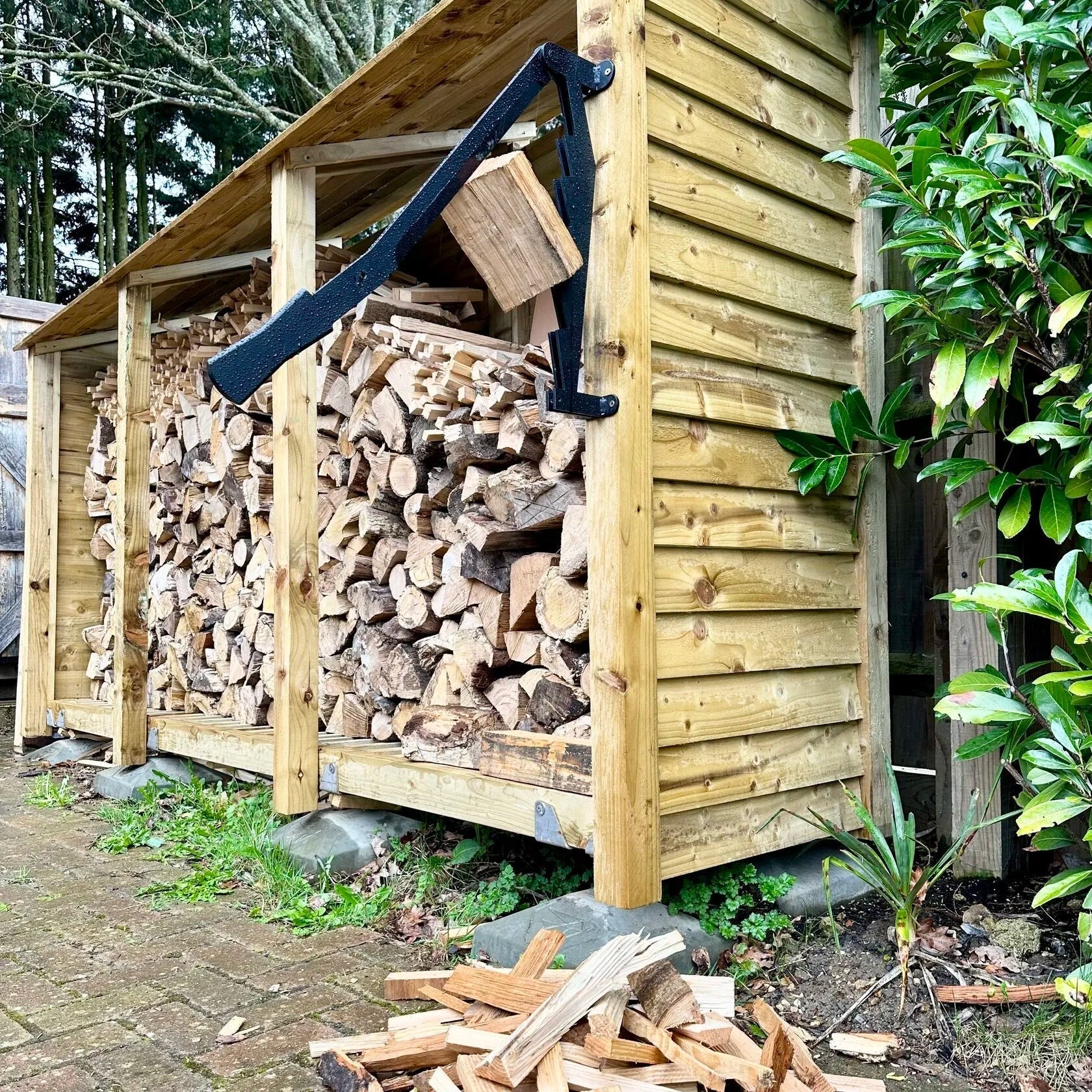🔥This week's hot sale🔥Wall Mounted Wood Splitter