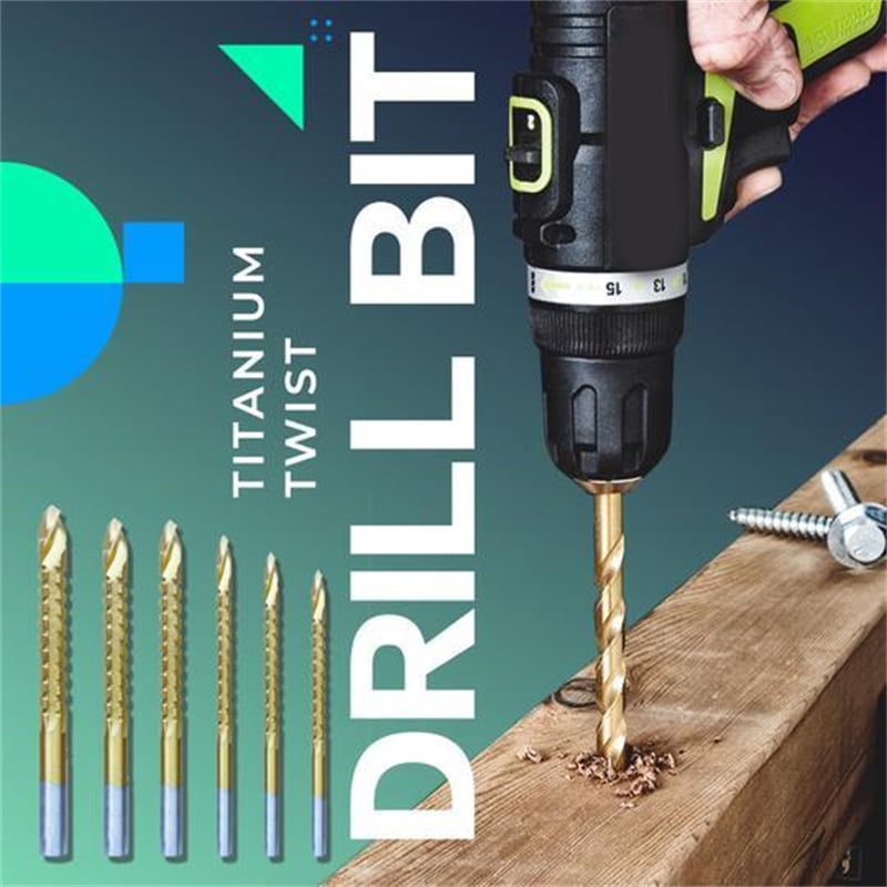 🔥This week's hot sale🔥Twist Drill Bit Set Power Tool Accessories