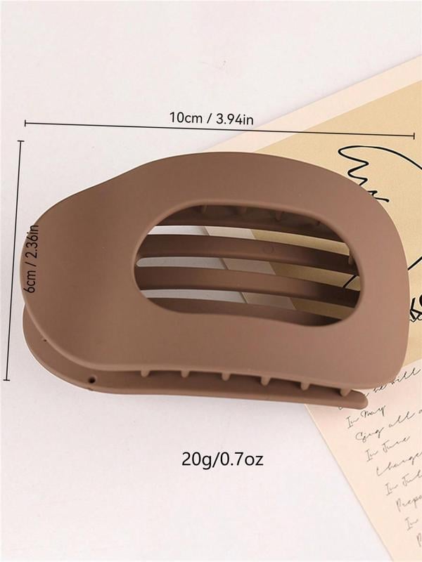 🔥Elegant solid color hair clip🌹 simple hairpin