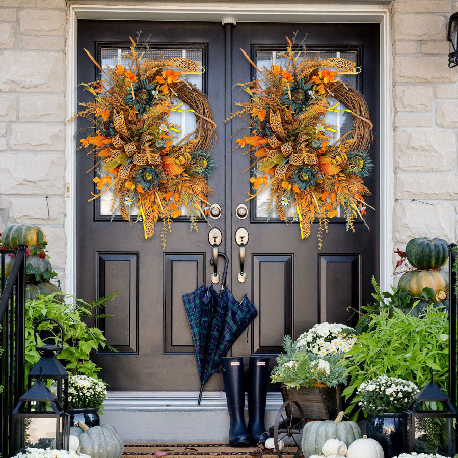 🔥This week's hot sale🔥 Autumn Grapevine Wreath