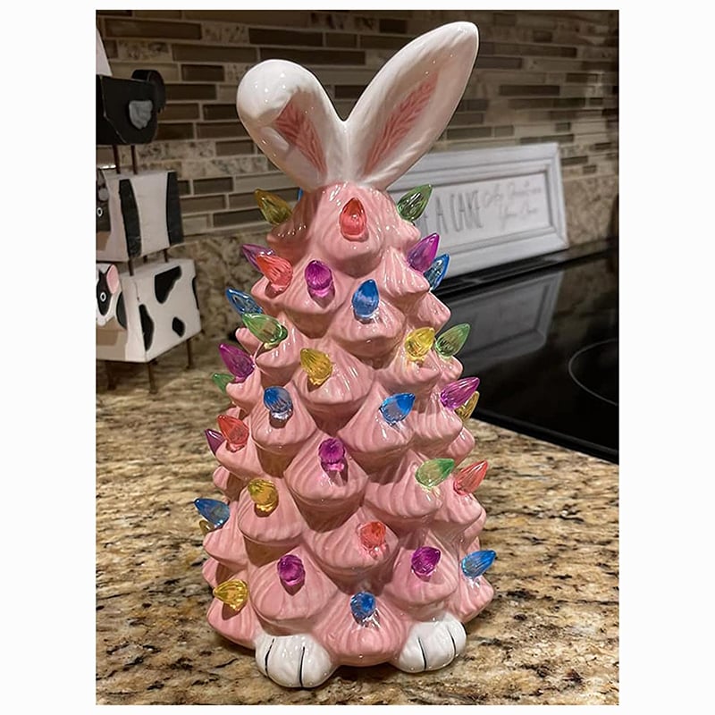 🔥This week's hot sale🔥 pink bunny christmas tree