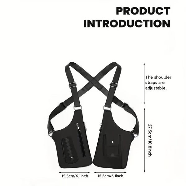 🔥This week's hot sale🔥Premium Leather Adjustable Underarm Shoulder Bag for Men & Women