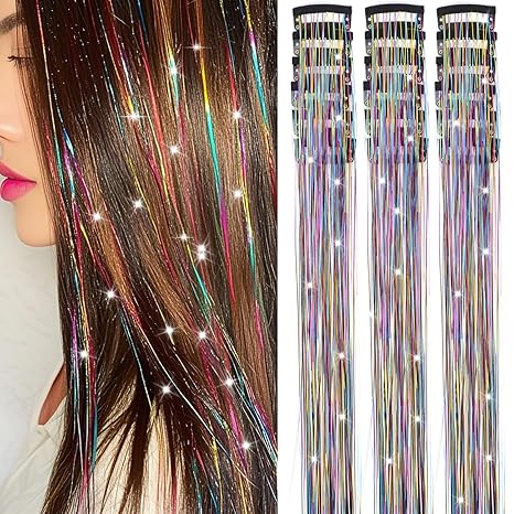 🔥This week's hot sale🔥Clip-on Shimmering Hair Extensions
