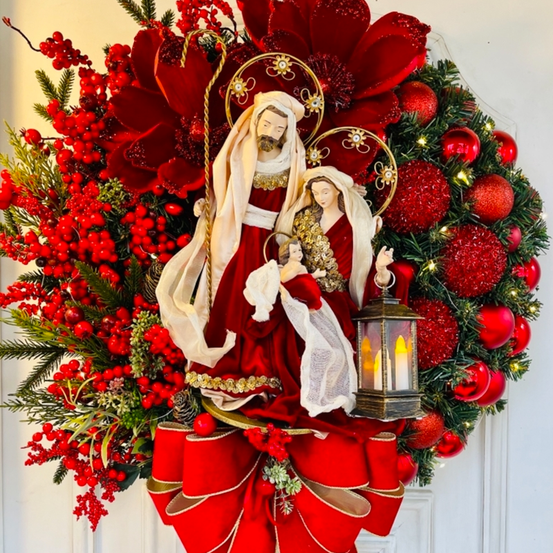 🔥This week's hot sale🔥LED Christmas Wreath