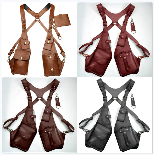🔥This week's hot sale🔥 New Leather Anti-theft Harness