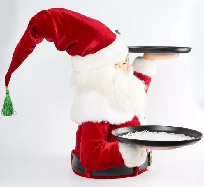 🔥This week's hot sale🔥 Santa Holdings Tray Figurine
