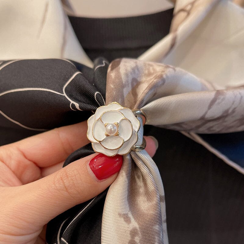 🔥This week's hot sale🔥 Camellia Scarf Buckle