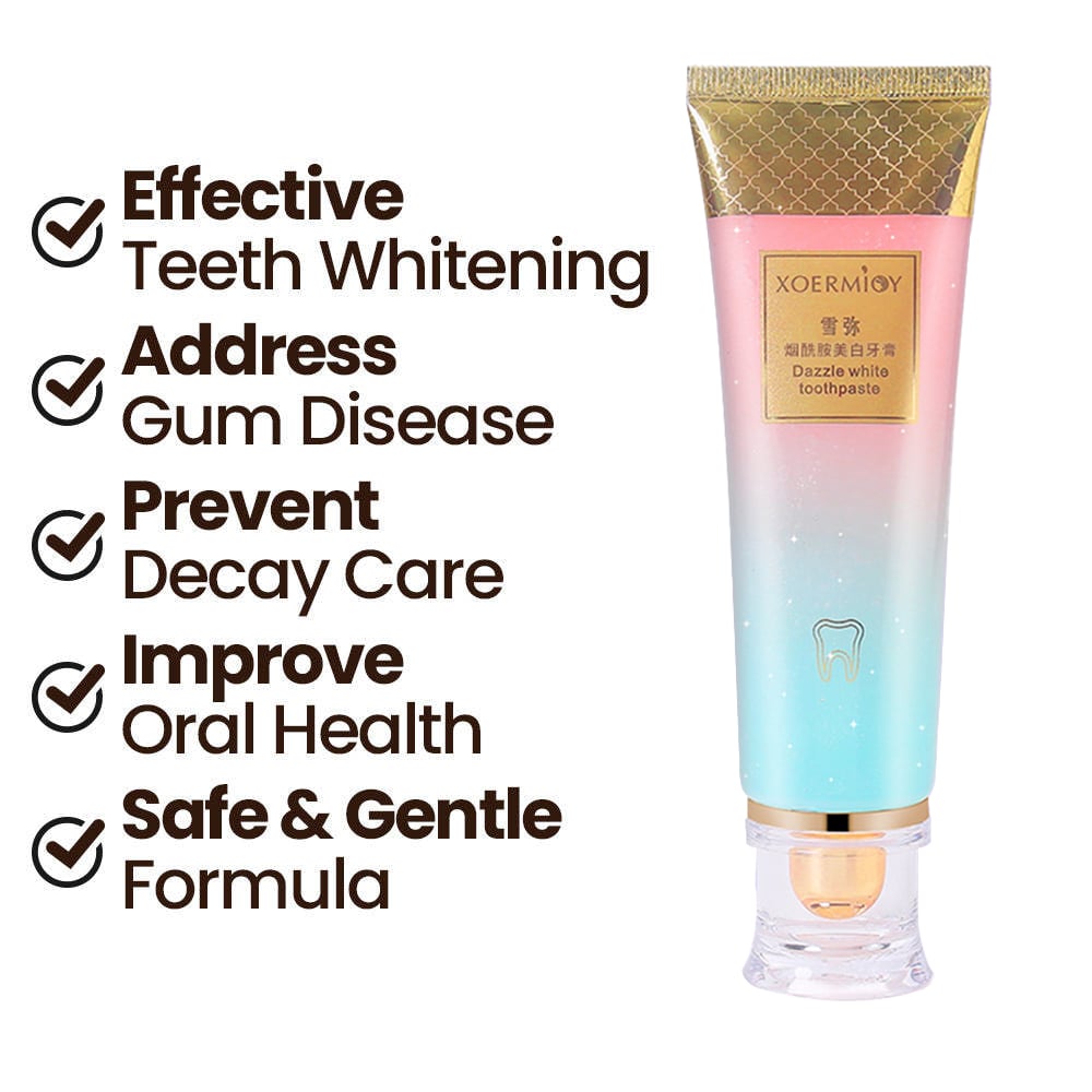🔥This week's hot sale🔥Niacinamide Whitening Dual-Color Toothpaste