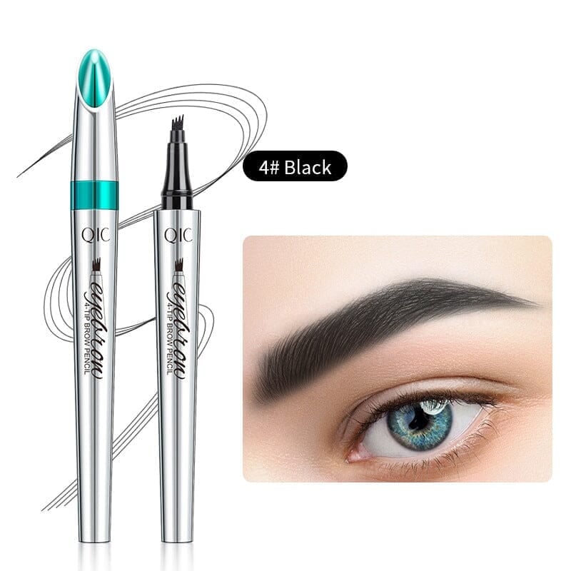 🔥This week's hot sale🔥 3D Waterproof 4 Fork Tip Eyebrow Pencil