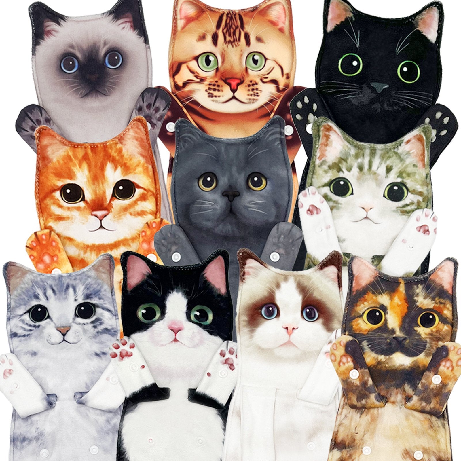 🔥This week's hot sale🔥 Funny Cat Hand Towels