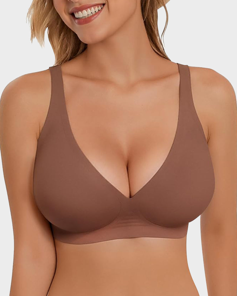 🔥This week's hot sale🔥Seamless Deep V Push-Up Wireless Bra