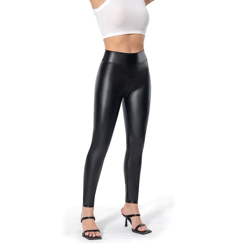 🔥This week's hot sale🔥 Matte Leather Trousers