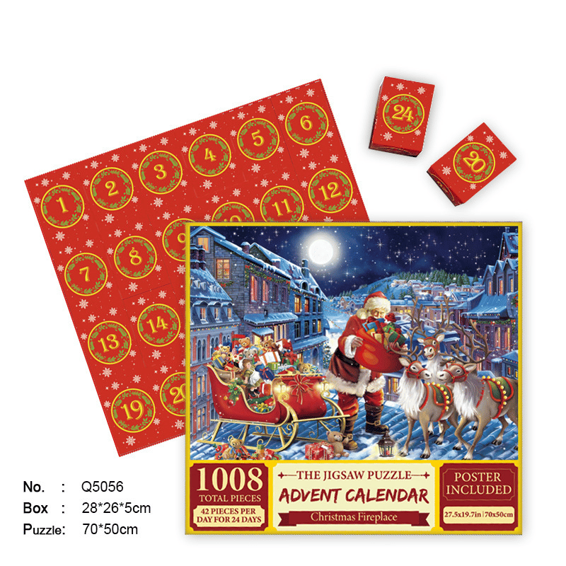 🔥This week's hot sale🔥 Christmas Advent Calendar Puzzle