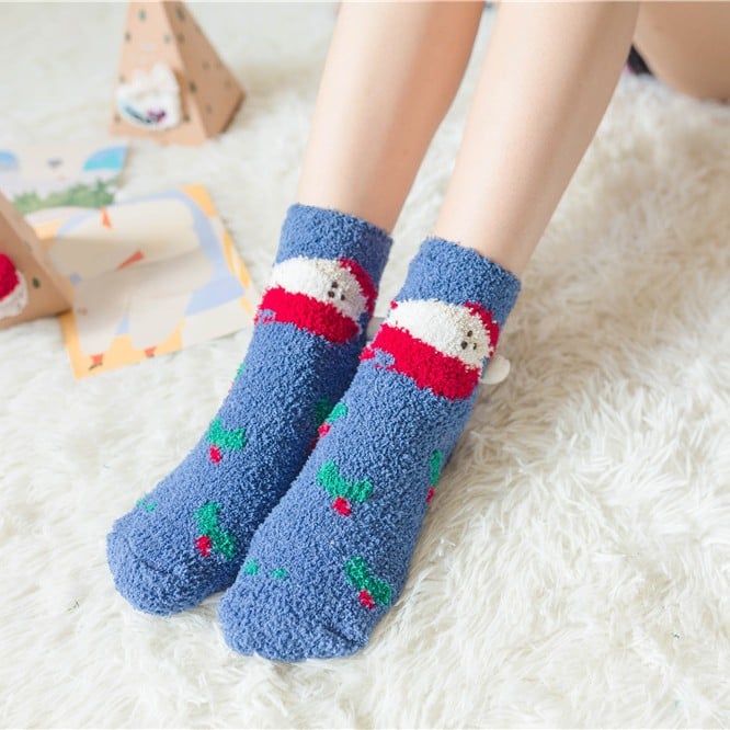 🔥This week's hot sale🔥Cute Christmas Style Thickened Warm Socks