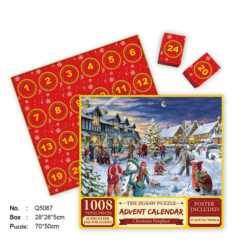 🔥This week's hot sale🔥 Christmas Advent Calendar Puzzle
