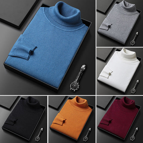 🔥This week's hot sale🔥 Men's Solid Color Premium Cashmere Sweater