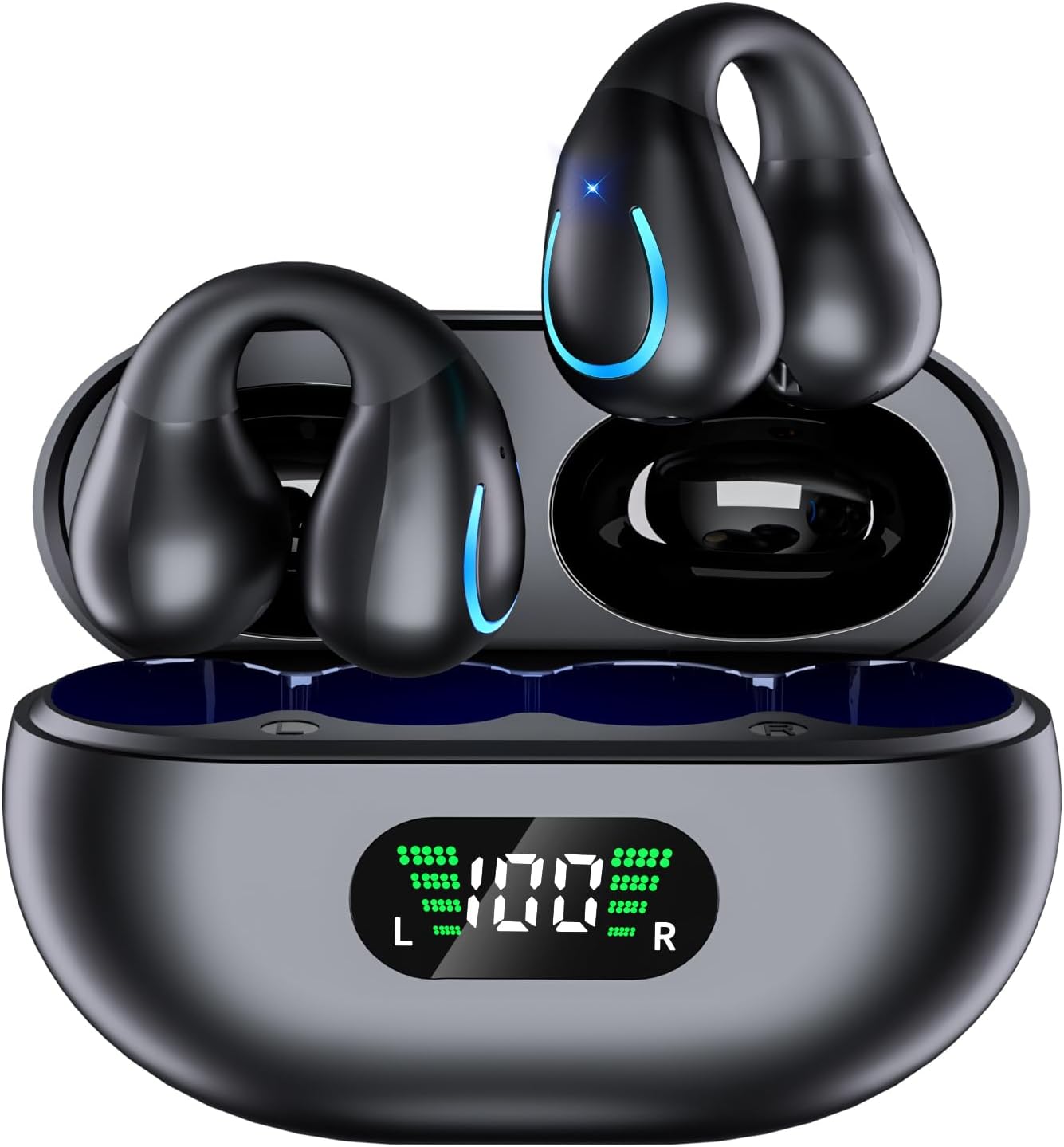 🔥This week's hot sale🔥new arrival ear clip bluetooth headphones with touch screen