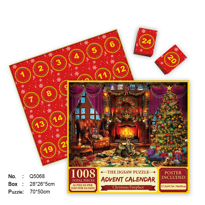 🔥This week's hot sale🔥 Christmas Advent Calendar Puzzle