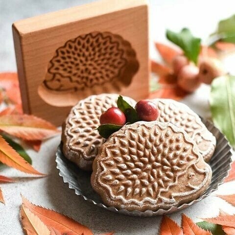 🔥This week's hot sale🔥Wooden Cookie Embossing Mold
