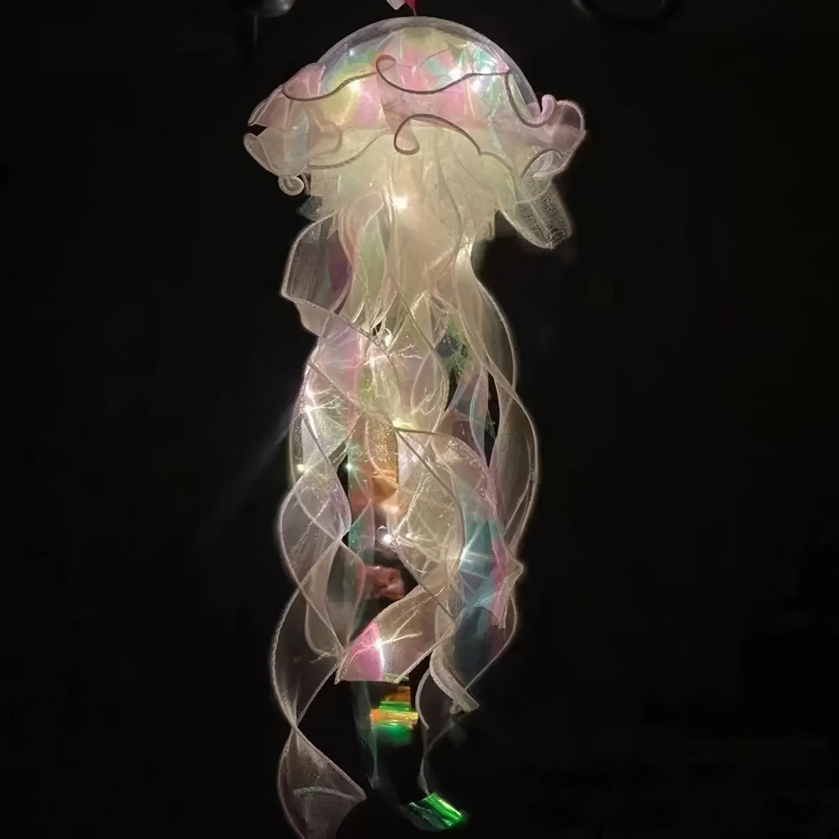 🐙 DIY Glowing Jellyfish Lamp | Creative Decorative Night Light