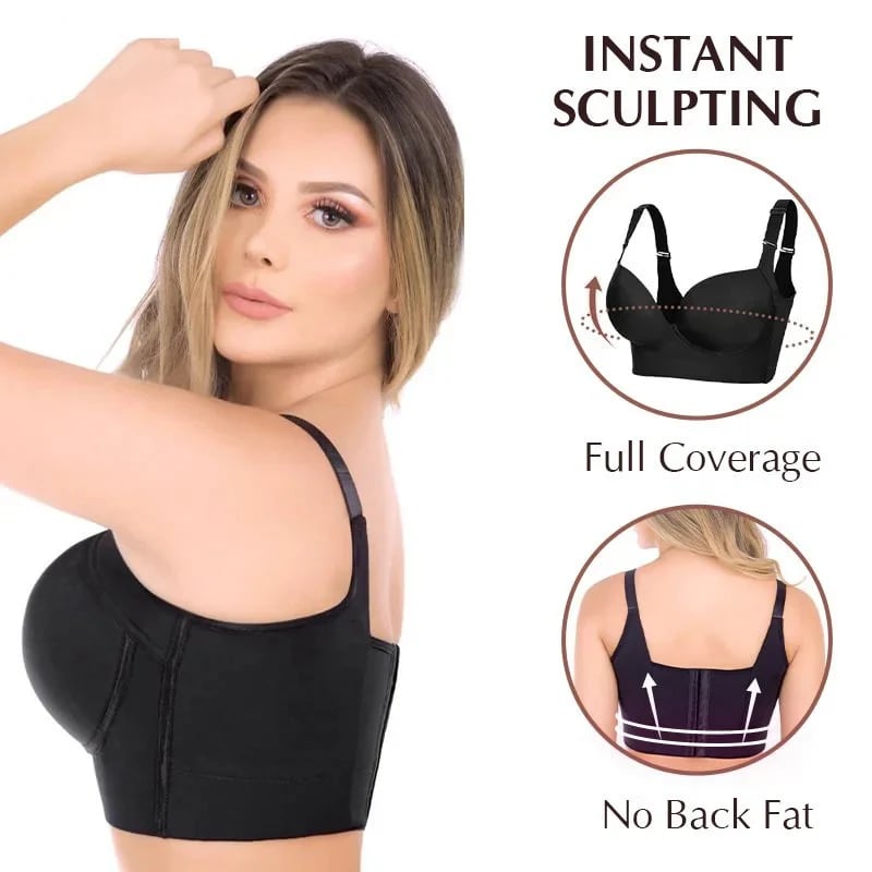 🔥This week's hot sale🔥plus size stylish deep cup bra size