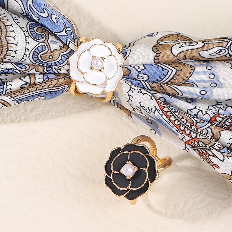 🔥This week's hot sale🔥 Camellia Scarf Buckle