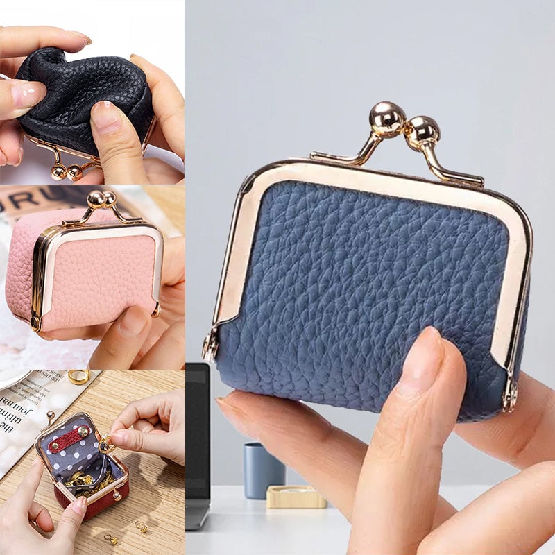 ✨Genuine Leather Mini Jewelry Box Portable Travel Storage Case