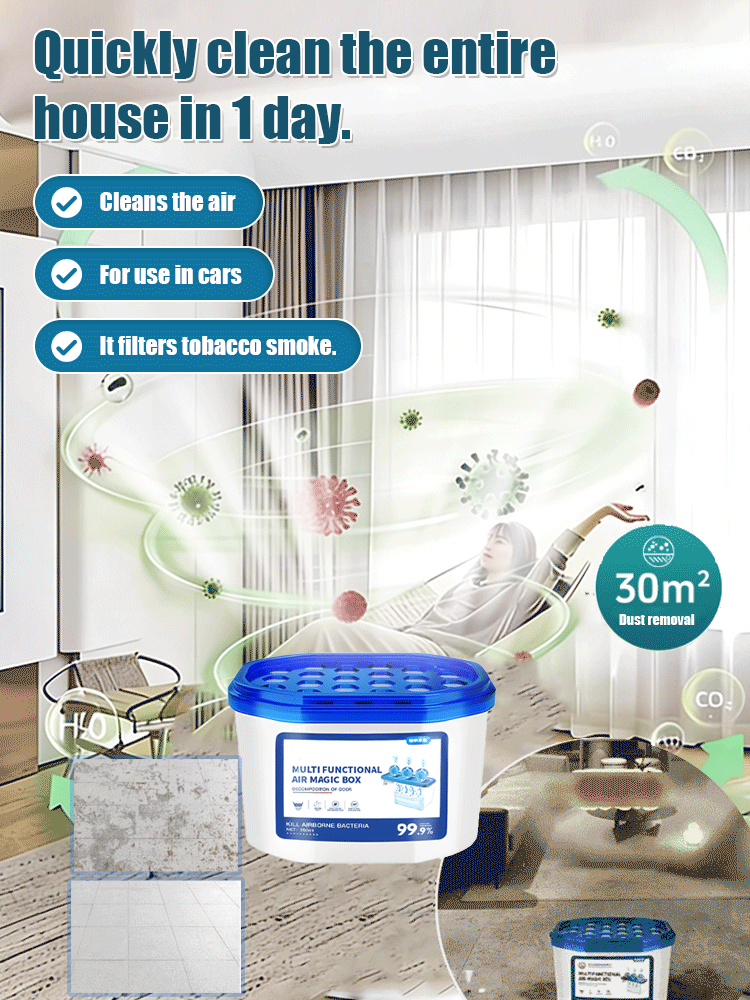 🔥Hot Sale🔥Multi-Functional Dust Removal Magic Box Household Cleaning Tool