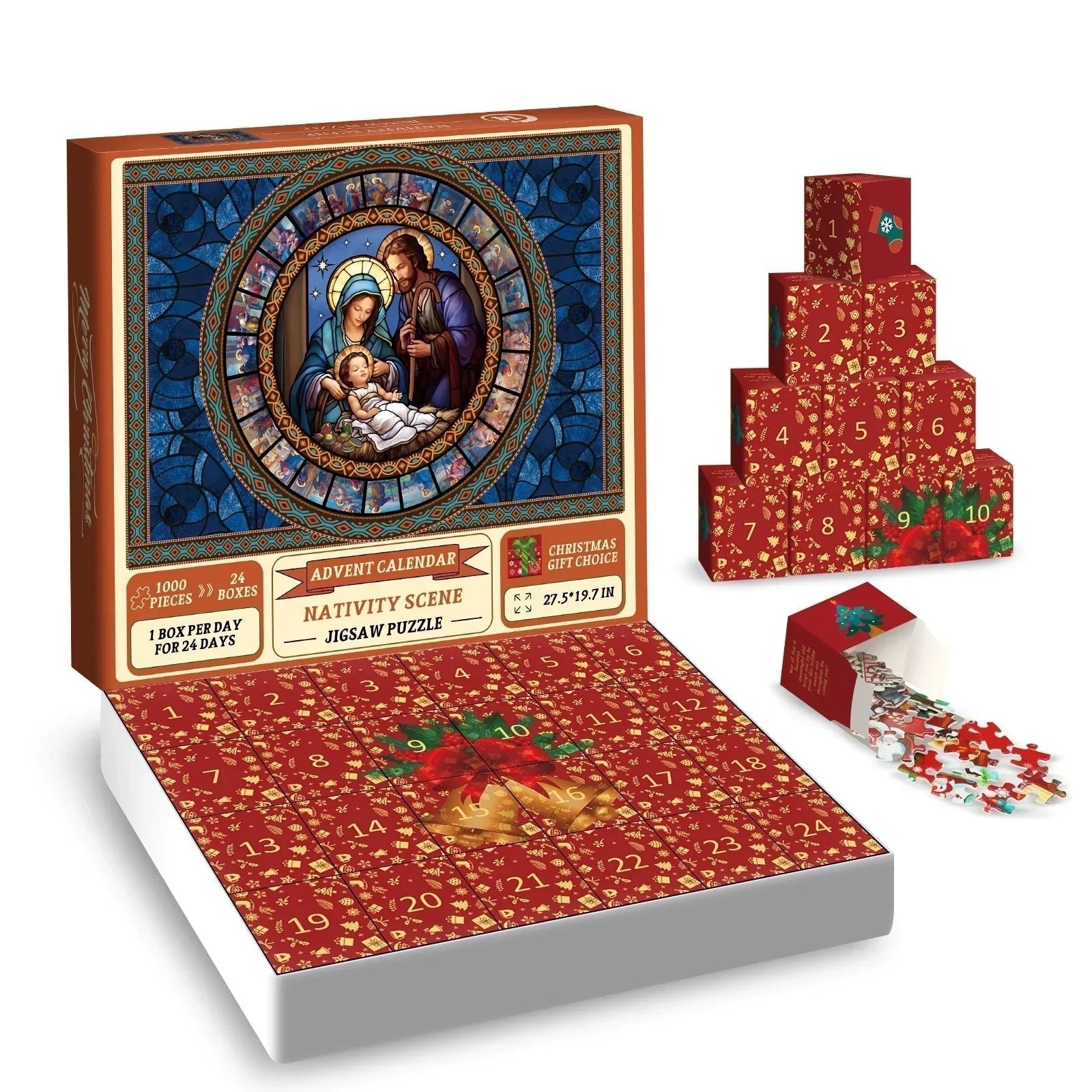🔥This week's hot sale🔥 Christmas Advent Calendar Puzzle