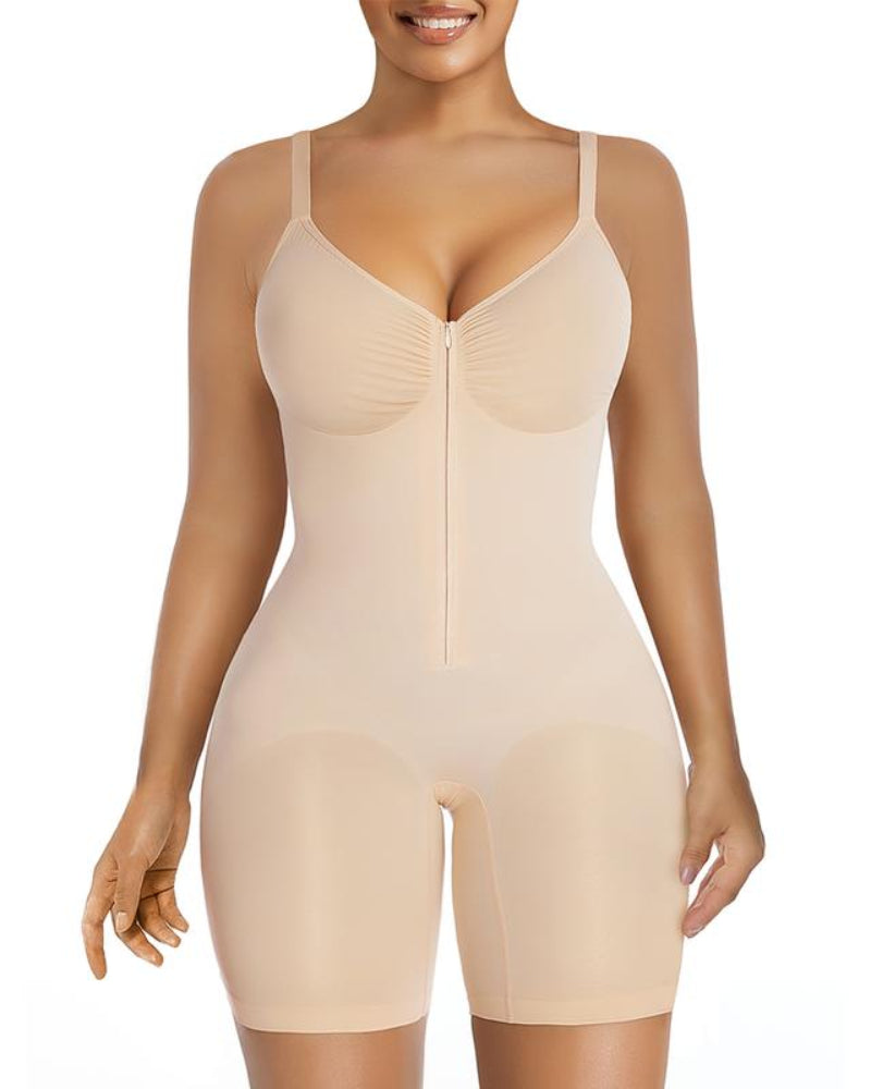 🔥This week's hot sale🔥Women's Tummy Control Zip Bodysuit