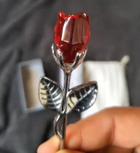 🔥This week's hot sale🔥Eternal Love Metal Crystal Rose
