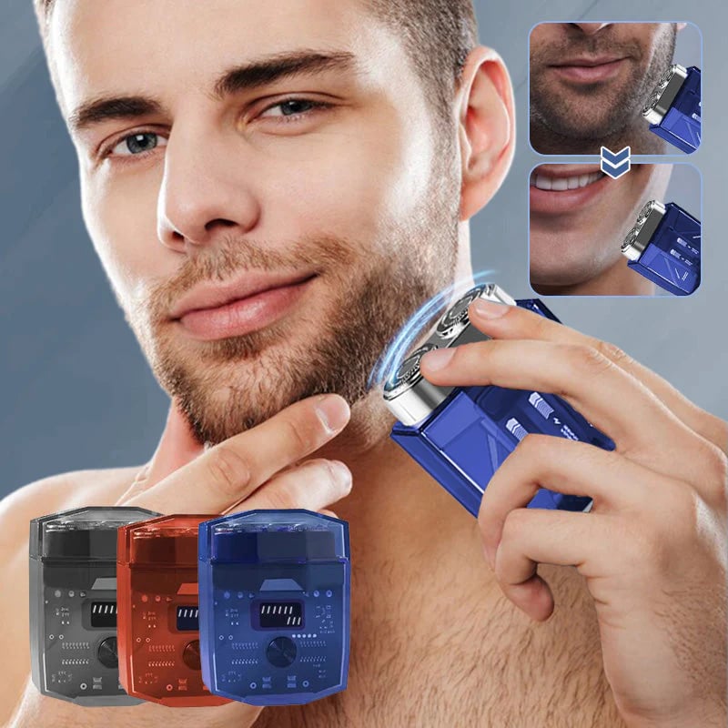 🔥This week's hot sale🔥Men's Transparent Double-Headed Electric Shaver