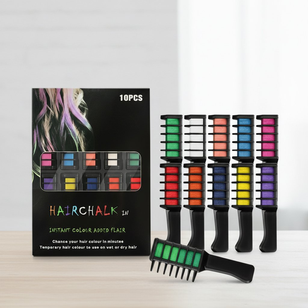 🔥This week's hot sale🔥festive fun hair chalk combs for girls
