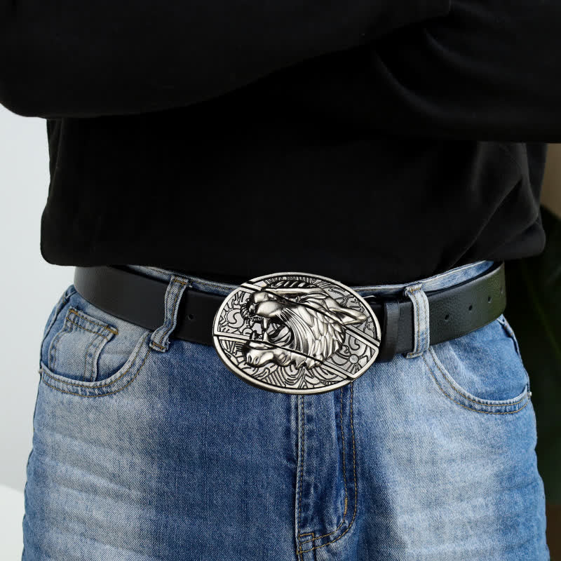 ⚡Flash Sale Ending⚡50% Off Punk Style Leather Belt with Hidden Tool