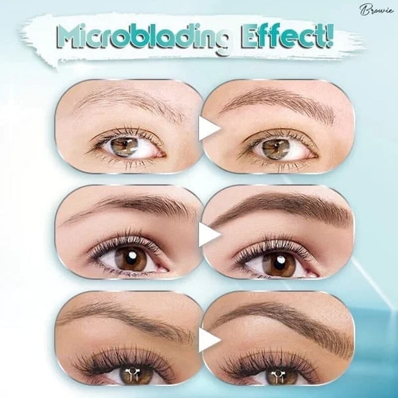 🔥This week's hot sale🔥 3D Waterproof 4 Fork Tip Eyebrow Pencil